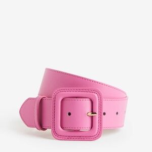 H & M Waist Belt & Pink Paris Cap